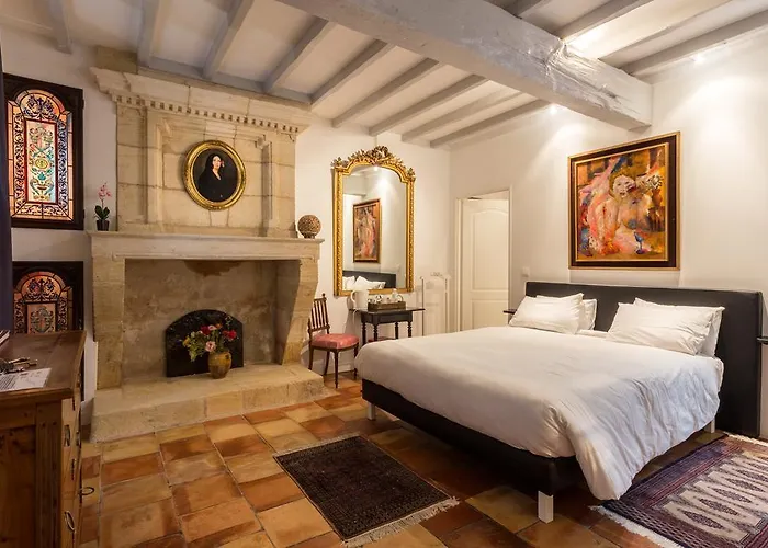 Chateau Haut-sarpe בית הארחה Saint-Christophe-des-Bardes